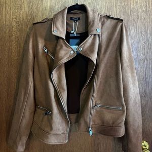 Suede like Coffee Color Jacket